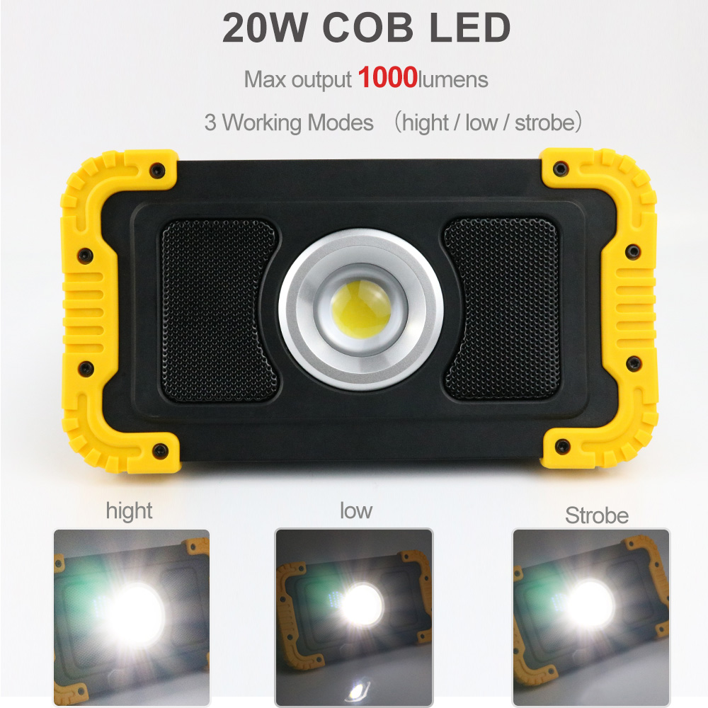 MCL-13002 20W COB construction lights details (3)