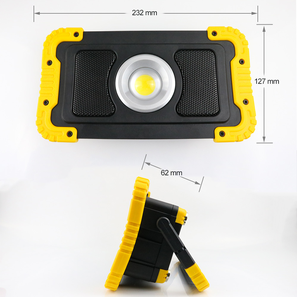 MCL-13002 20W COB construction lights details (5)