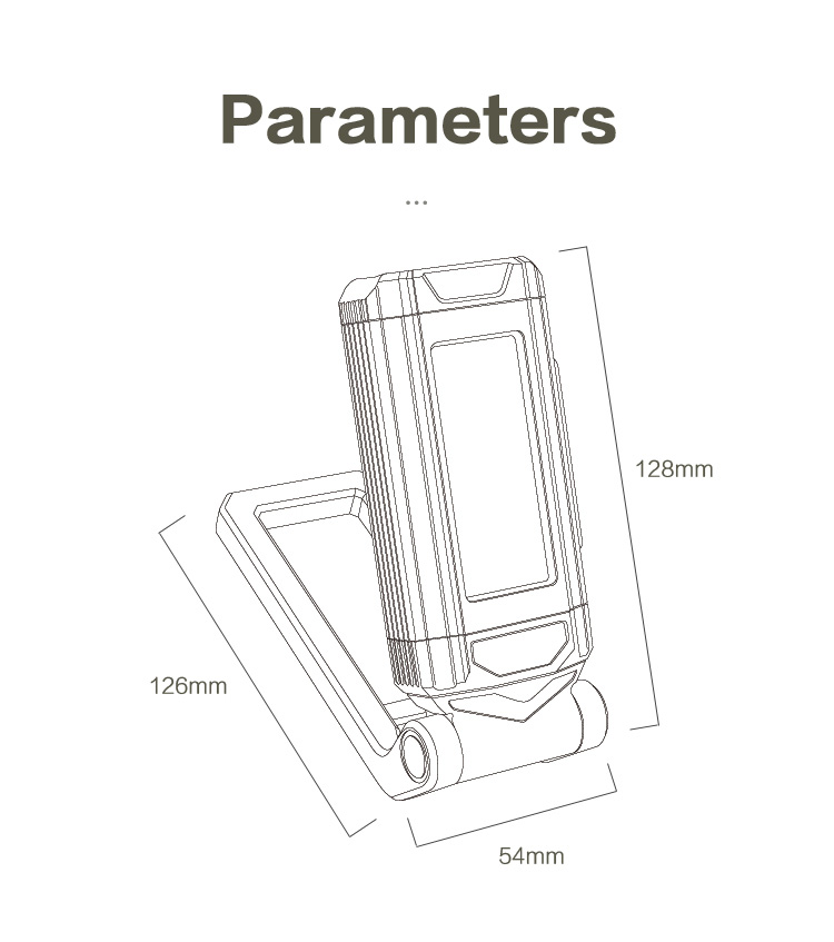 MCL-13007 COB led worklight with Holder details (13)