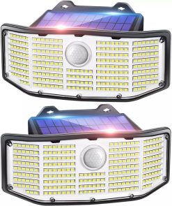 Molo-05002 252LED -seinällä asennetut aurinkovalot (1)