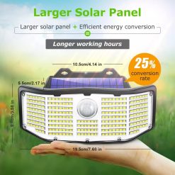 Mol-05002 252LED falra szerelt napfény (3)