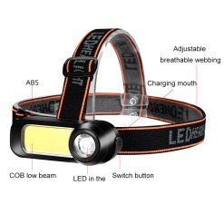 MCL-11001 COB rechargeable head torches MAIN (4)