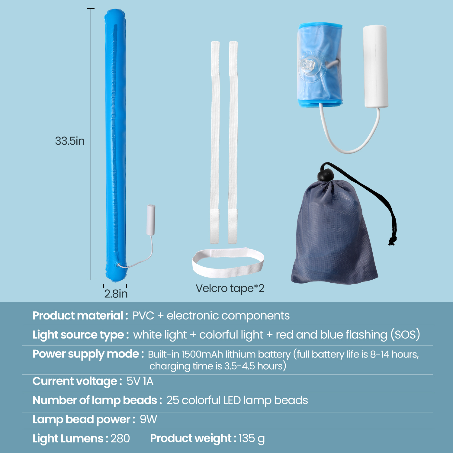 MCL-12005 LED Inflatable Camping Light (4)