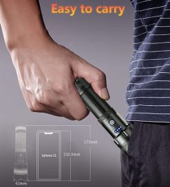 MCL-14005 rechargeable led flashlight (6)