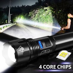 MCL-14005 rechargeable led flashlight (9)