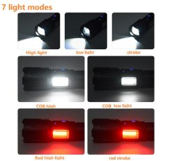 MCL-14007 rechargeable torch light (5)