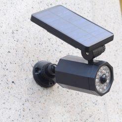MOL-07001 LED Solar light with Simulation Camera (3)