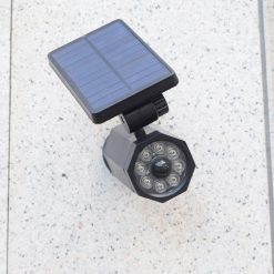 MOL-07001 LED Solar light with Simulation Camera (4)