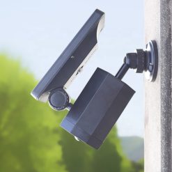 MOL-07001 LED Solar light with Simulation Camera (5)