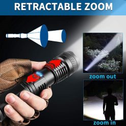MCL-14009 Rechargeable tactical flashlight (4)