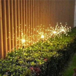 MOL-06009 Solar firework lights outdoor warm light or colorful light to lighting your garden, patio (3)