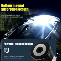 MCL-12007 MINI PORTABLE DE REFORMABLE LANTERIE DE CAMI Camping avec aimant et crochet (6)