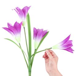 Mol-06005 Solar virágfény a kerthez, udvar, út , kültéri dekoráció (6)