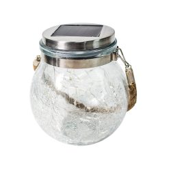 Mol-06010 Glas Solar Hanging Lantern wasserdicht im Freien Dekoration für Garten, Terrasse, Urlaubsfeier im Freien Dekoration (1)