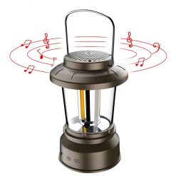 MCL-12026 Wireless Bluetooth Speakers COB Camping Lantern USB Rechargeable (8)