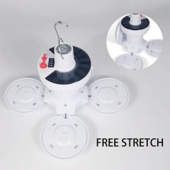 MCL-12023 12 LED solární kempingová svítilna M (5)